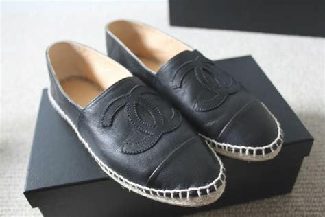 black chanel espadrilles replica|chanel espadrilles size chart.